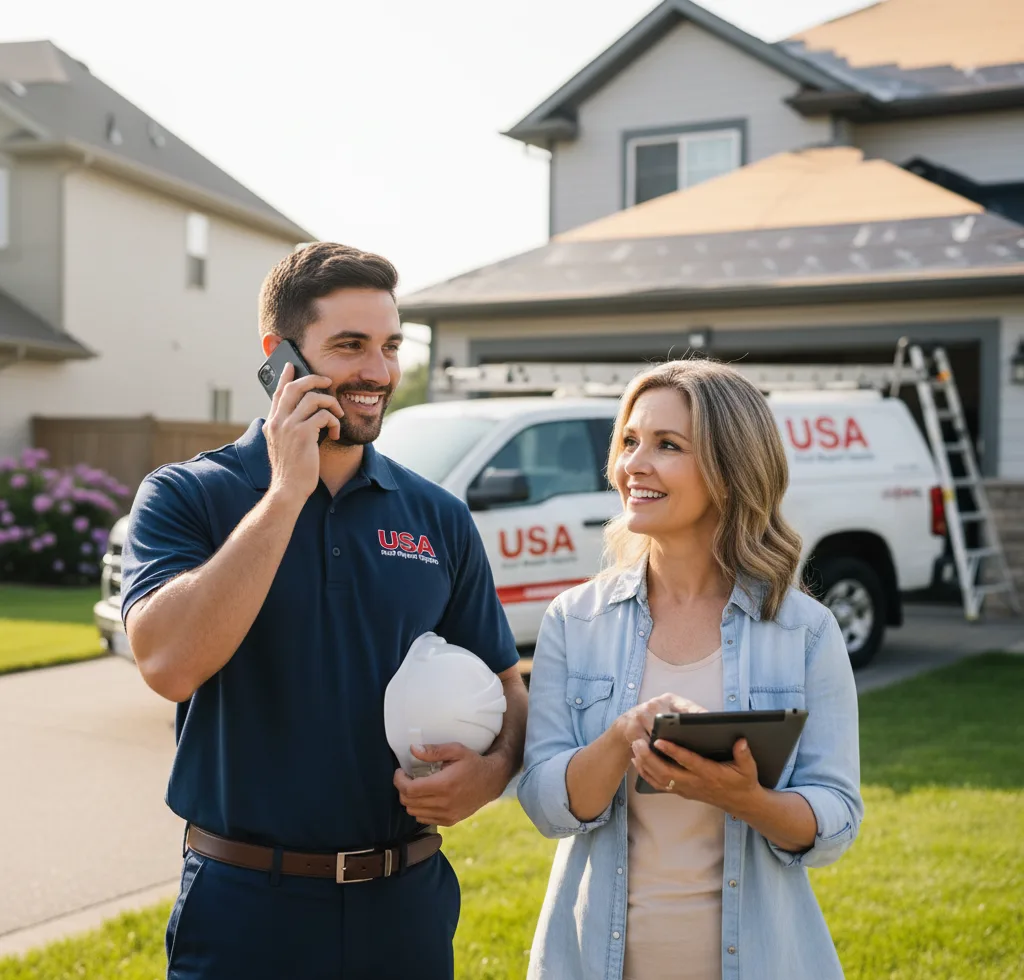 USA Roof Repair Experts customer support in Clatskanie